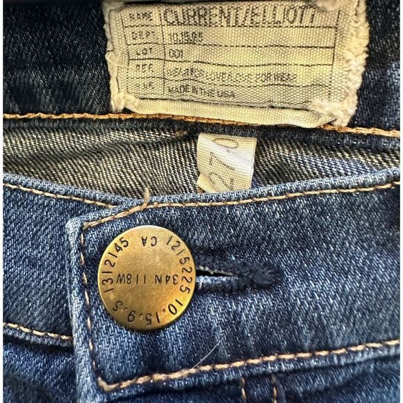 Current/Elliott The Ankle Skinny in Loved - Size 27 - Picture 7 of 8